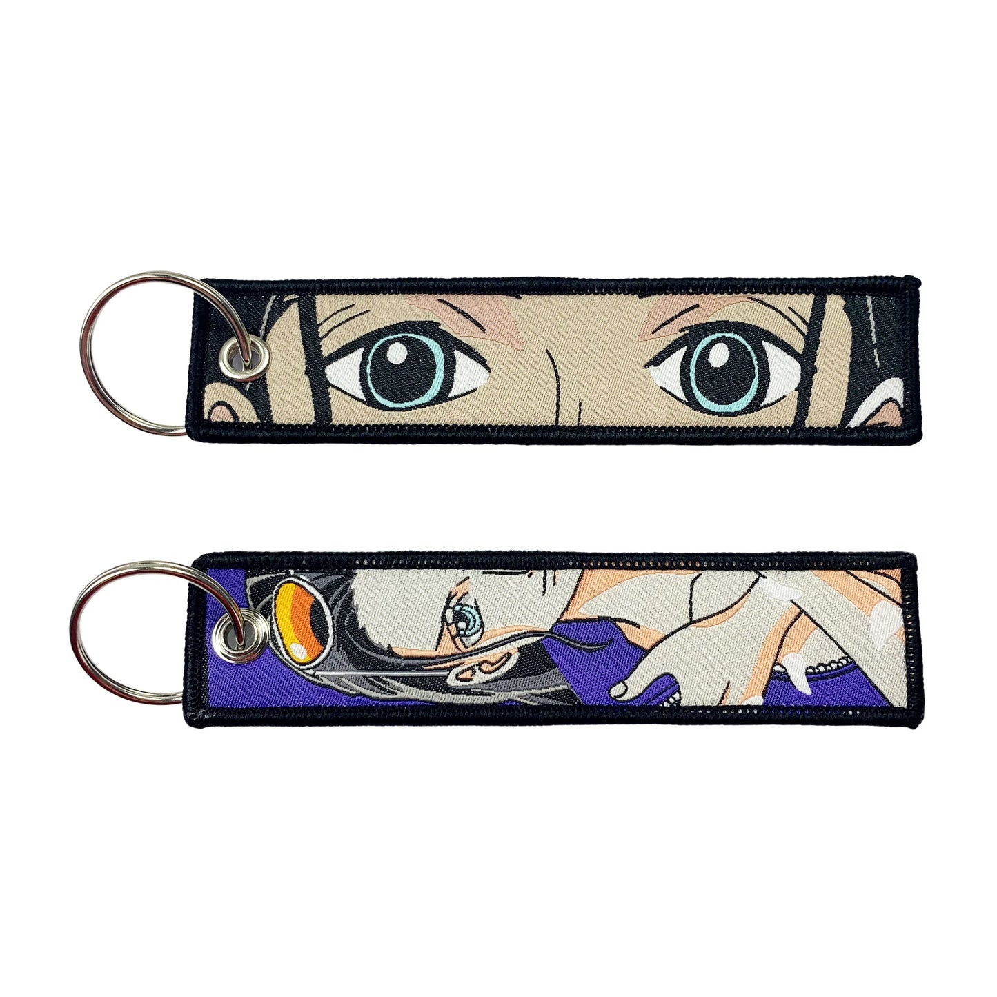Embroidered One Piece Keychain